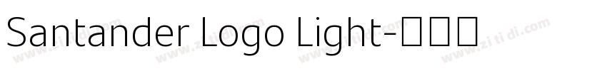 Santander Logo Light字体转换